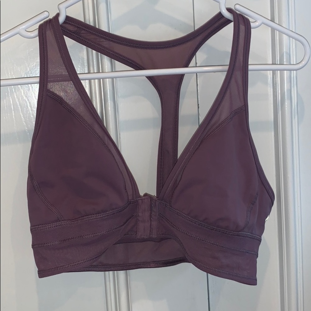 Lululemon Mauve Purple Seek The Heat Sports Bra